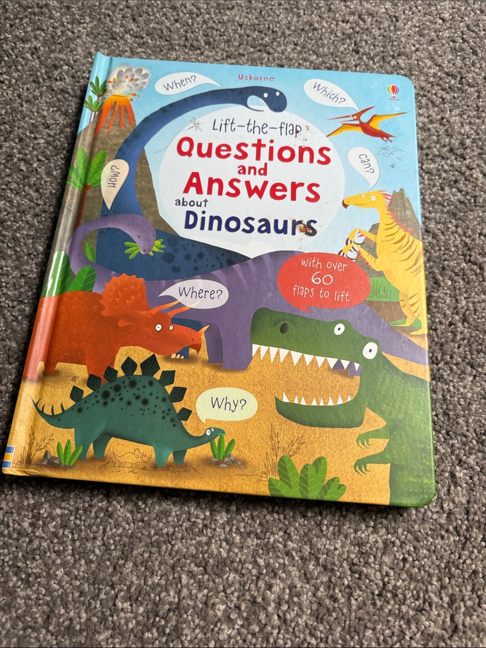 Usborne Books Lift A Flap Dino Book